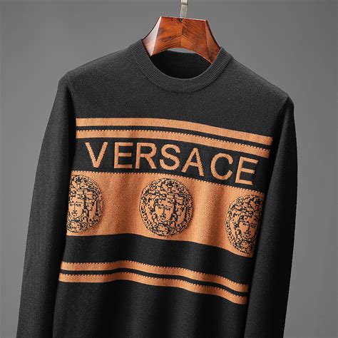 replica versace sweater|versace sweater for men.